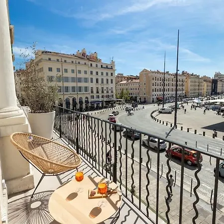 Appartement Le M Luxueux Sur Le Vieux Port De Marseille
